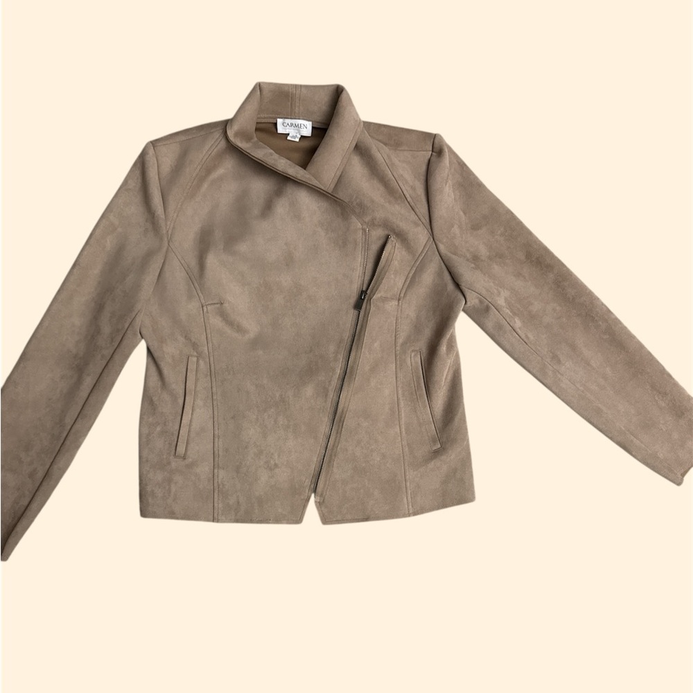 Tan Suede Women's Jacket